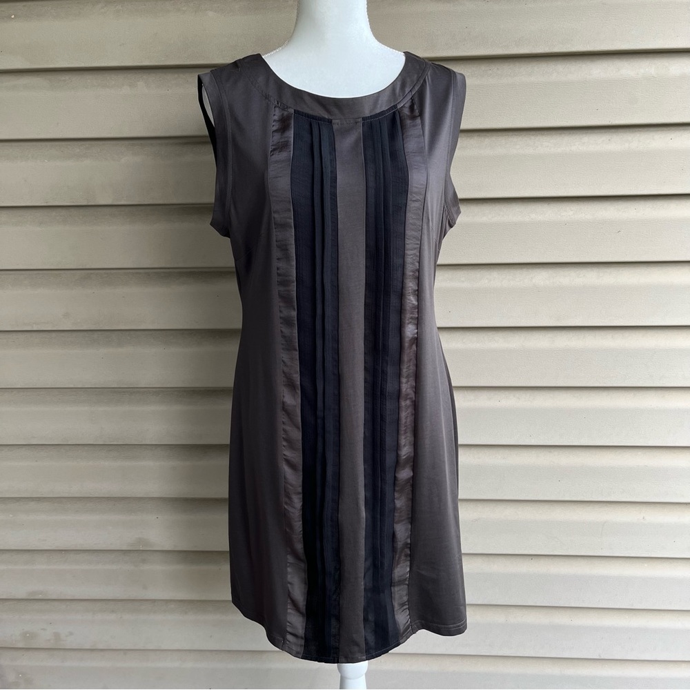 •Anthropologie 3 Stones• NWOT Pleated Detail Sleeveless Dress - Size Large